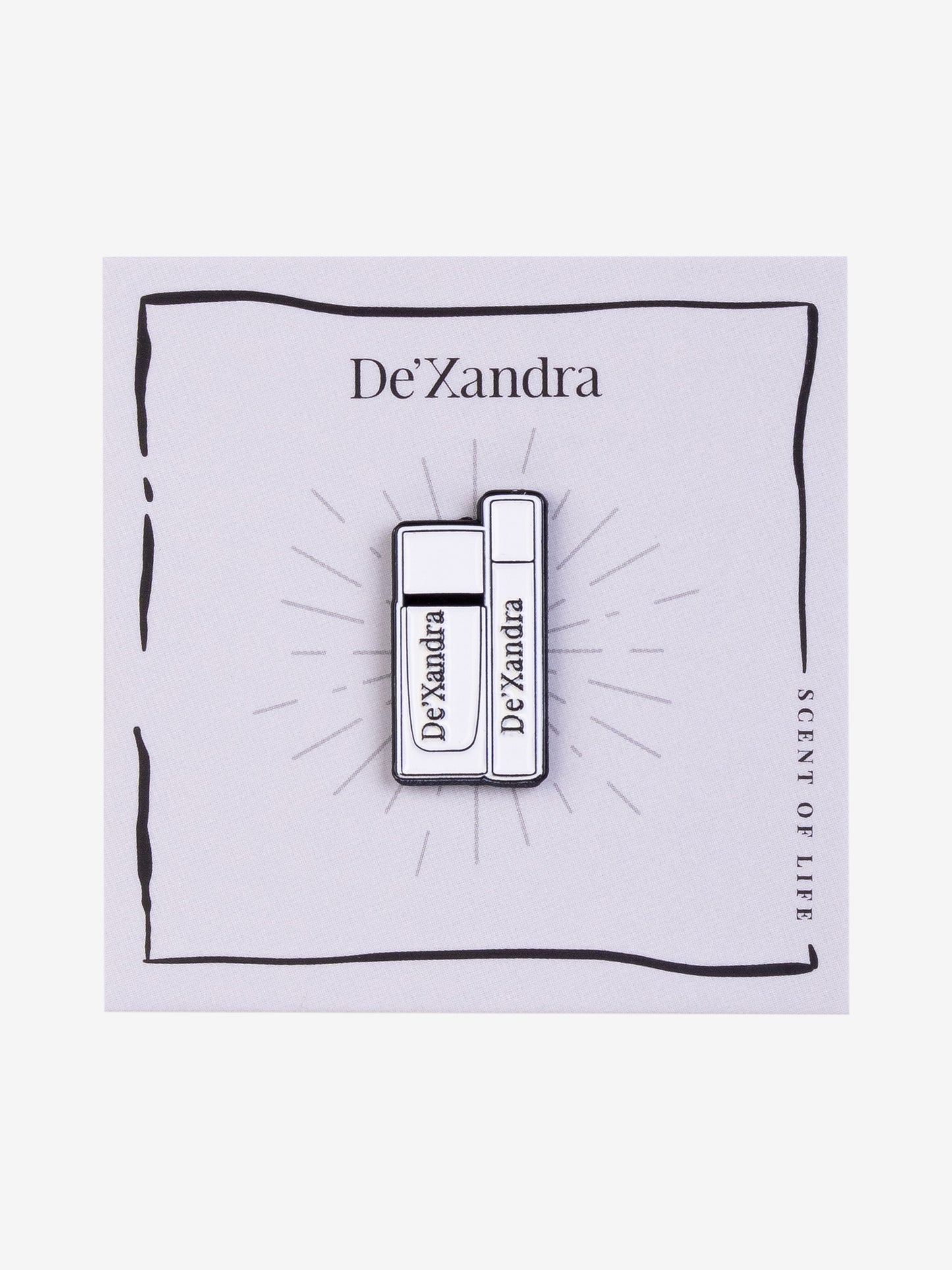 DX ENAMEL PINS - PERFUME